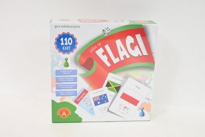 ALEXANDER Gra edukacyjna - jakie to flagi? 26986