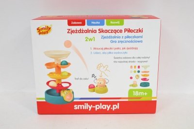 ANEK - SMILY PLAY Zjeżdżaln.skacz.piłeczki SmilyP SP84959 49597