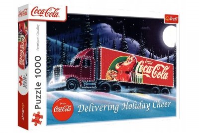 TREFL PUZZLE 1000 Coca-Cola Świąteczny truck 10941