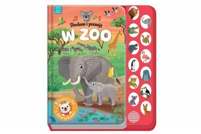AKSJOMAT Słucham i poznaję W zoo Książeczka z dźw.. 38788