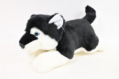DUBI PLUSZ Husky ciemny 34cm 31389