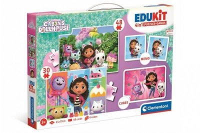 CLEMENTONI - ZABAWKI CLE Edukit 4w1 Gabby 18319