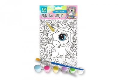STNUX STNUX Canvas unicorn zestaw do malow.STN9421 99421
