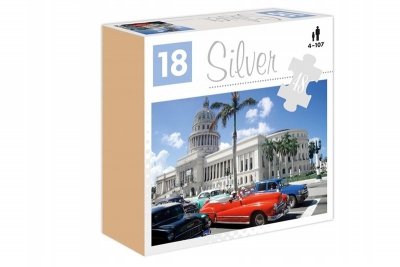 ALEXANDER Puzzle 48el 18 Silver Samochody 28881