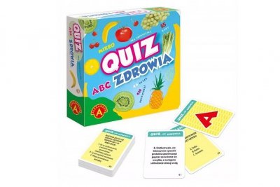 ALEXANDER Quiz ABC Zdrowia kieszonkowa gra edukacyjna 28676