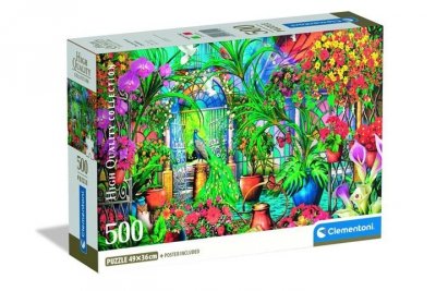 CLEMENTONI - PUZZLE CLE puzzle 500 Compact The Greenh.Caretakers 35579