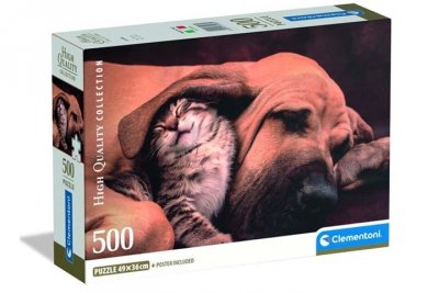CLEMENTONI - PUZZLE CLE puzzle 500 Compact Cuddles 35583