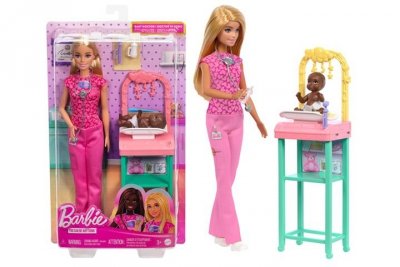 MATTEL Barbie kariera lalka pediatra JCR72 /6