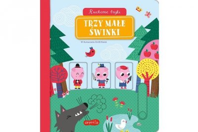HARPERCOLLINS Ruchome bajki Trzy male swinki 86794