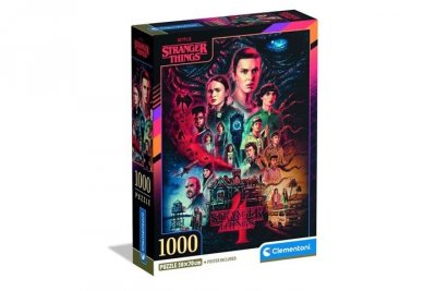 CLEMENTONI - PUZZLE CLE puzzle 1000 CompactNetfl.StrangerThings 39980