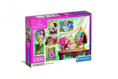 CLEMENTONI - PUZZLE CLE puzzle 1000 Compact Disney Princess 37046