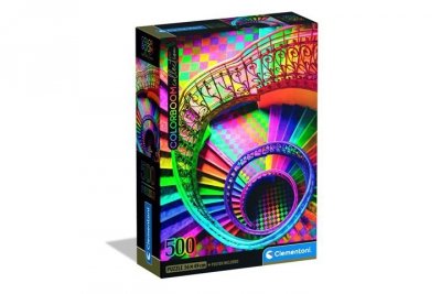 CLEMENTONI - PUZZLE CLE puzzle 500 CompactColorBoom Stairs 35591