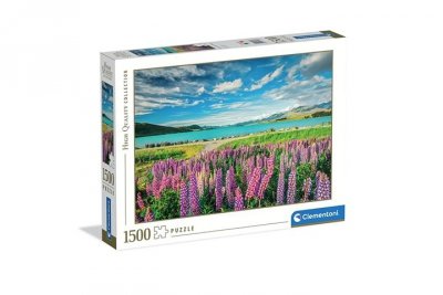 CLEMENTONI - PUZZLE CLE puzzle 1500 HQ Lupins at Lake Tekapo 31728