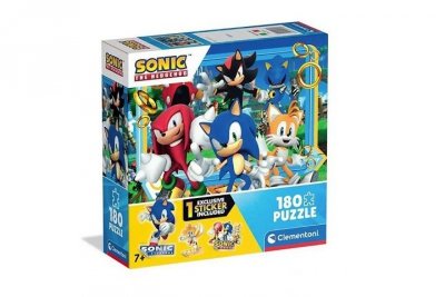 CLEMENTONI - PUZZLE CLE puzzle 180 SuperKolor SuperKolor Sonic 29799