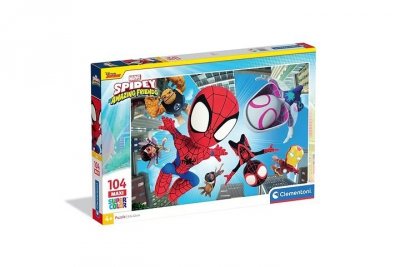 CLEMENTONI - PUZZLE CLE puzzle 104 maxi SuperKolor Spidey_Frien.23777