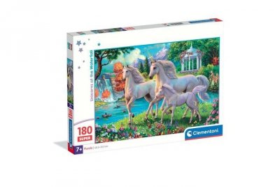 CLEMENTONI - PUZZLE CLE puzzle 180 SuperKolor Unicorns 29794