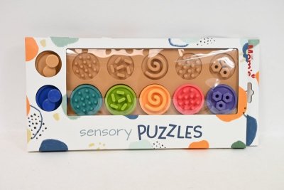 HENCZ - MOMS CARE Puzzle sensoryczne kółeczka XL 840 68406