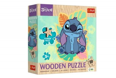 TREFL PUZZLE 50 Drewn.Konturowe Wesoły Stitch 20281