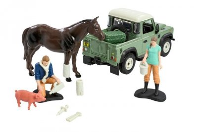 TOMY TOMY Britains Land Rover zest.weterynaryjny 43385
