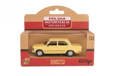DAFFI Model PRL Fiat 125P MR żółty K-594 15941