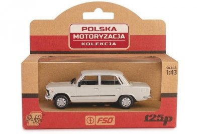 DAFFI Model PRL Fiat 125P MR popielaty K-595 15958