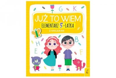 FOKSAL Elementarz 5-latka z naklejkami Już to wiem 26495
