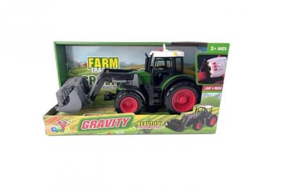 DROMADER Traktor z łyżka św/dźw w pudełku 1352273 22739