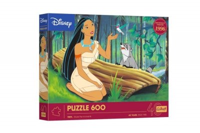 TREFL PUZZLE 600 40-lecie Trefl Pocahontas 37605