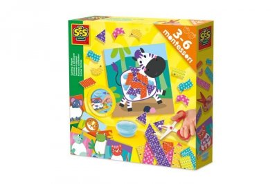 SES CREATIVE SES Montessori wycinanie kształtów 14061 40618