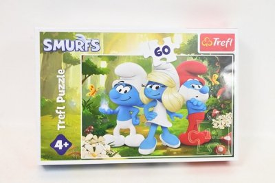 TREFL PUZZLE 60 Zaczarowany Las /The Smurfs 17401