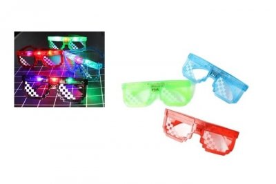 Norimpex Okulary piksel LED świecące 2000983 09832