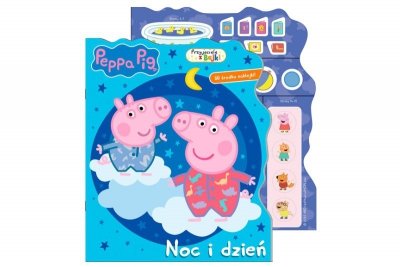MEDIA SERVICE ZAWADA Świnka Peppa Przyjaciele z bajki Noc i dzień 29693