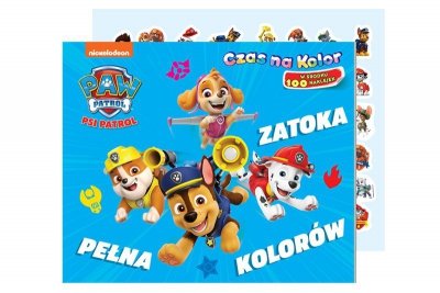 MEDIA SERVICE ZAWADA Psi Patrol Czas n/kolor cz1 Zatoka pełna kol.27279