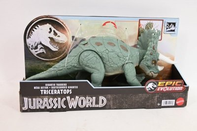MATTEL JURASSIC WORLD Triceratops Gigan.tropiciel HTK79 2