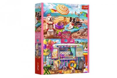 TREFL PUZZLE 2x500 Wakacyjny czas 37533