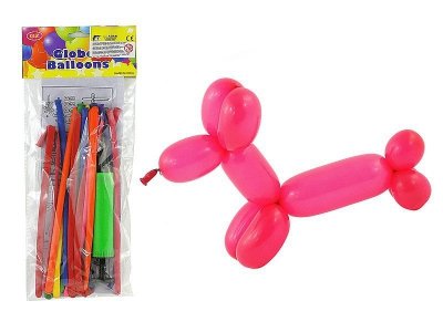 ADAR Balony długie z pompką 57980