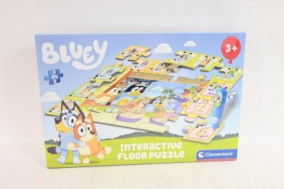 CLEMENTONI - ZABAWKI CLE BLUey interaktywne puzzle dywan BLUey 16689