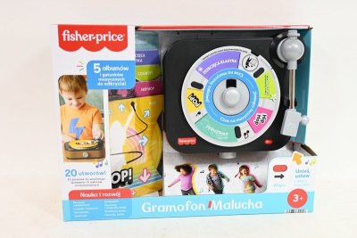 MATTEL FP gramofon malucha zabawka interaktywna JGX04 /2