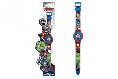 KIDS EUROSWAN HISZPANIA Avengers zegarek cyfr.ECO AVG4818 74717