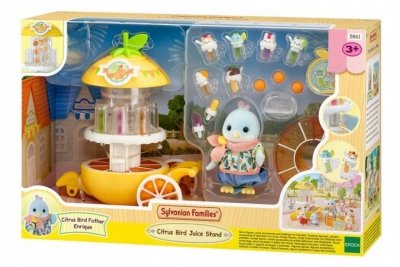 EPOCH - SYLVANIAN FAMILIES SYLVANIAN Citrus Bird Juice stand 05861