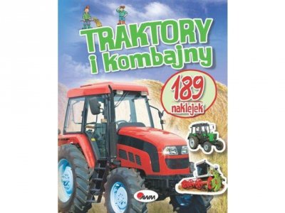 MOREX Traktory i kombajny 189 naklejek  08782