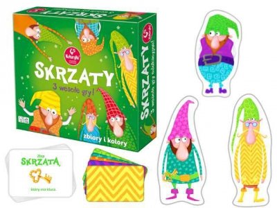 KUKURYKU Skrzaty - gra edukacyjna 3w1 62660