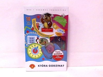 ALEXANDER Która godzina? - układanka edukacyjna 13214