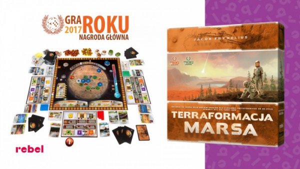 Rebel Gra Terraformacja Marsa (edycja Gra Roku)