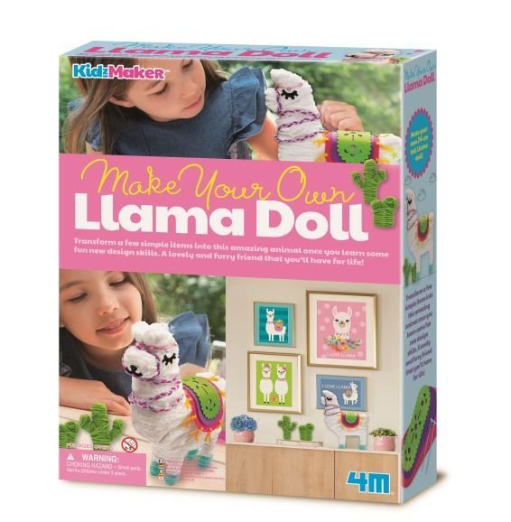 Zestaw kreatywny Stwórz własną lalkę - Lama