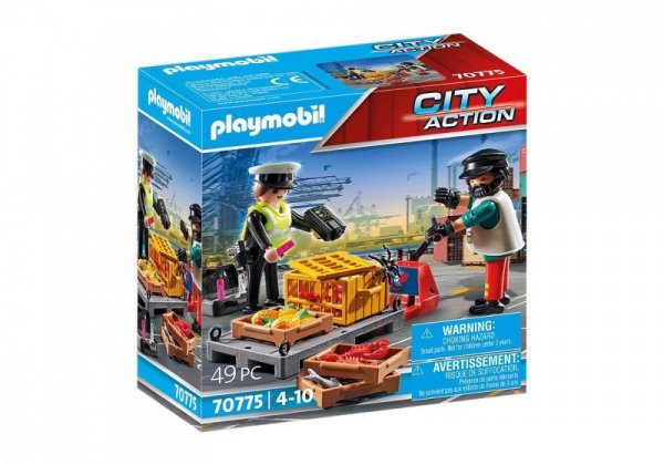 Playmobil Klocki City Action 70775 Kontrola celna