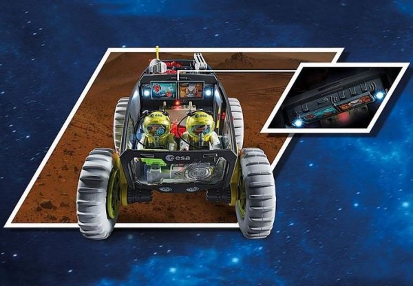 Playmobil Zestaw figurek Space 70888 Ekspedycja na Marsa z pojazdami