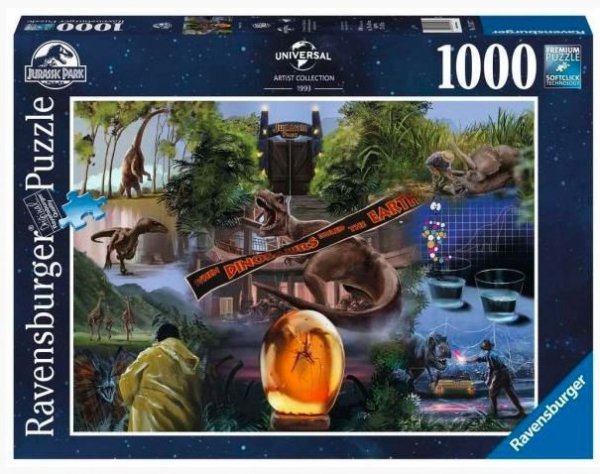 Ravensburger Polska Puzzle 2D 1000 elementów Jurassic Park