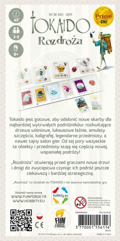 Rebel Gra Tokaido 5 edycja: Rozdroża (edycja polska)