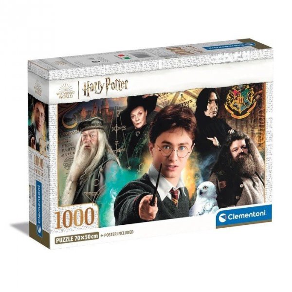 Clementoni Puzzle 1000 elementów Compact Harry Potter
